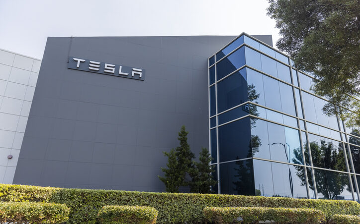 Tesla Motors Building in Fremont, California